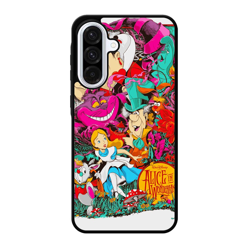 Alice In Wonderland Illustration Design Samsung Galaxy A56 Case BC2786