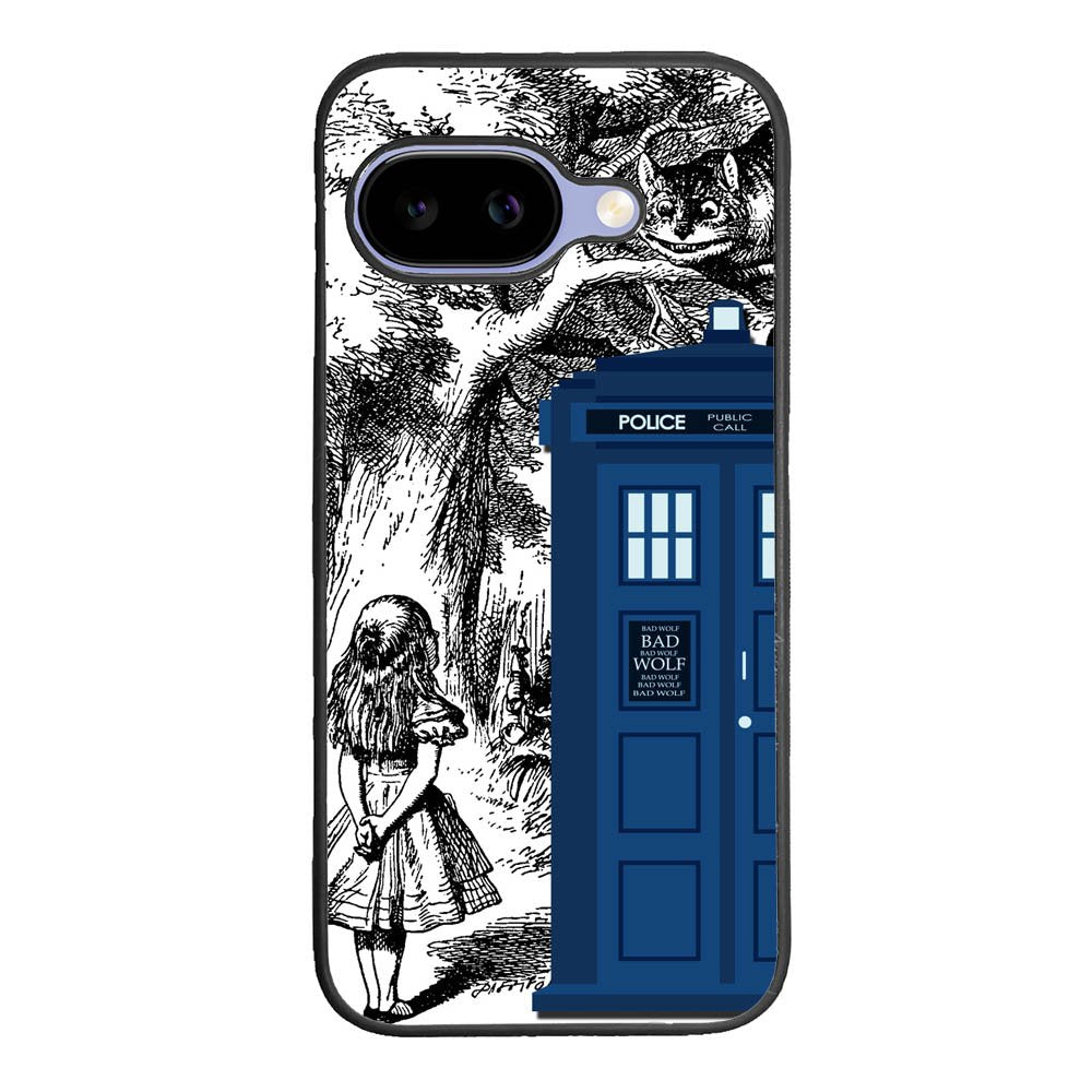 Alice In Wonderland Tardis Google Pixel 10A Case BC2775