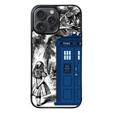 Alice In Wonderland Tardis Case iPhone 15 Pro Max BC2775