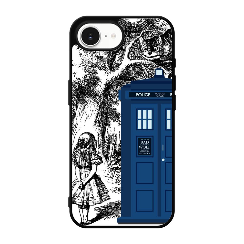 Alice In Wonderland Tardis iPhone 16e Case BC2775