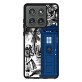 Alice In Wonderland Tardis Case Motorola Moto Edge 2025 BC2775