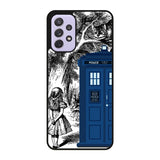 Alice In Wonderland Tardis Samsung Galaxy A23 5G Case BC2775