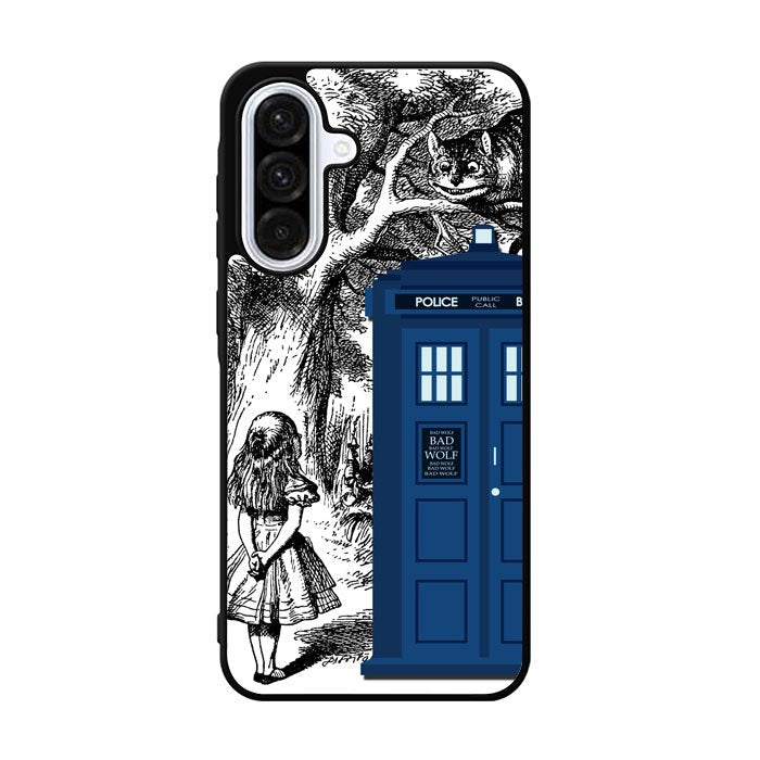 Alice In Wonderland Tardis Samsung Galaxy A36 Case BC2775