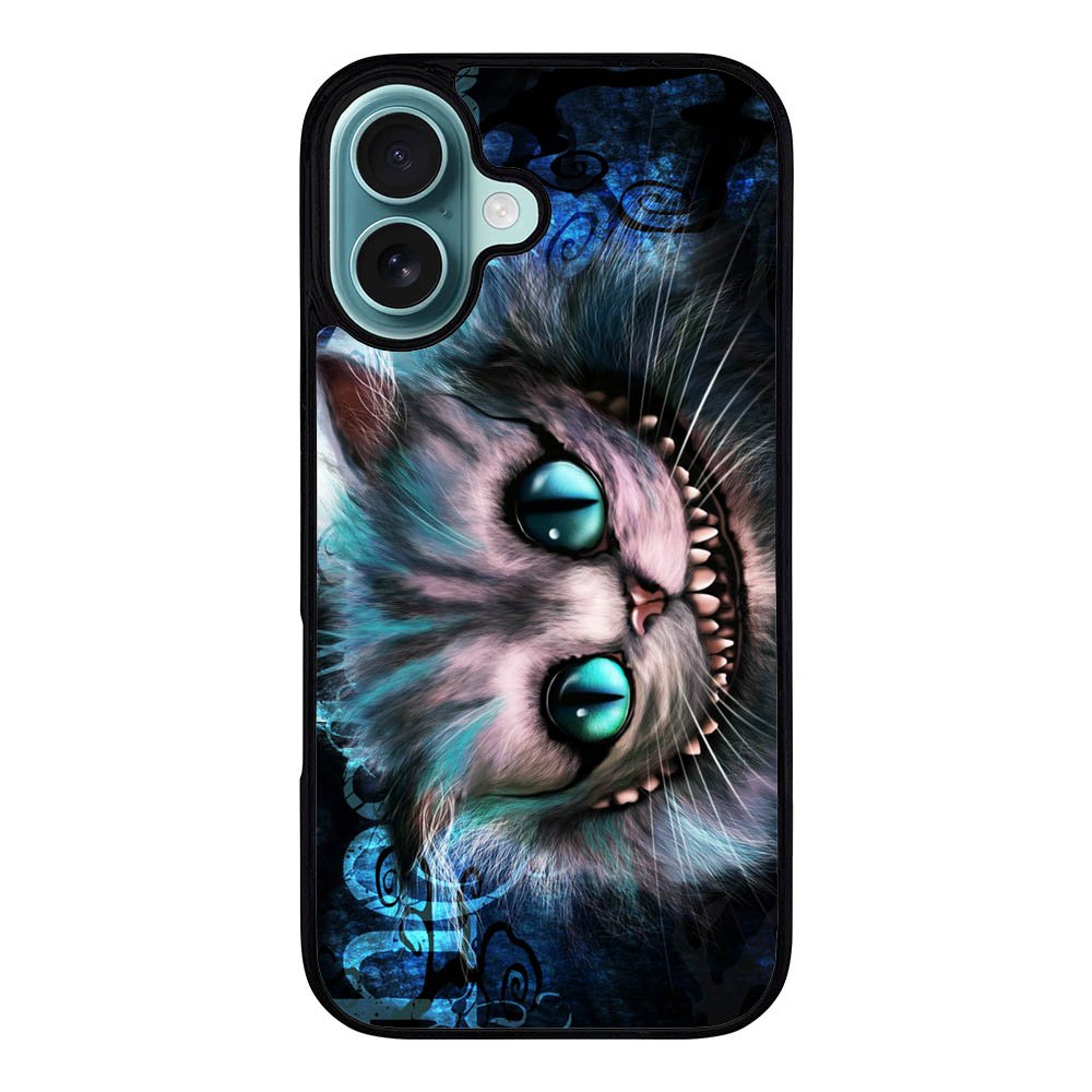 cheshire cat quote wallpaper Case iPhone 16 Plus BC2774