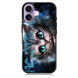 cheshire cat quote wallpaper iPhone 17 Case BC2774