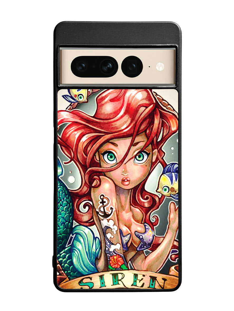 Ariel Little Mermaid ART Google Pixel 7 Pro Case