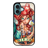 Ariel Little Mermaid ART Case iPhone 16 Plus BC2773