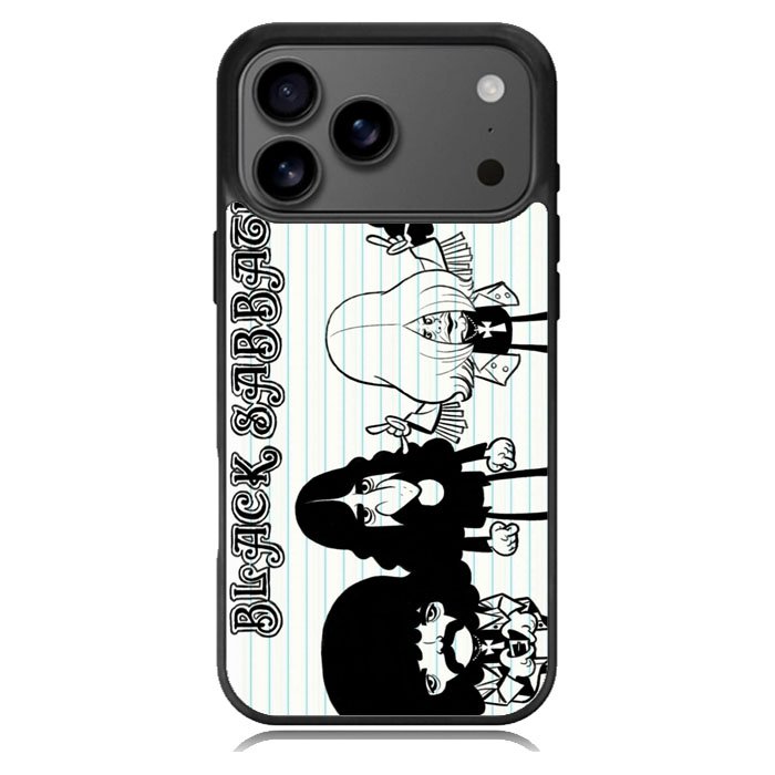 Black Sabbath Logo iPhone 17 Pro Case BC2769