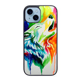 WALLPAPER Rainbow Watercolor Drop Case iPhone 15 BC2768