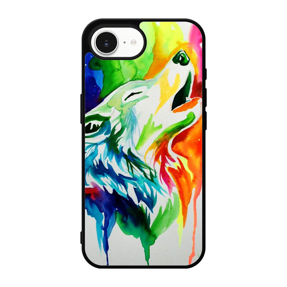 WALLPAPER Rainbow Watercolor Drop iPhone 17e Case BC2768