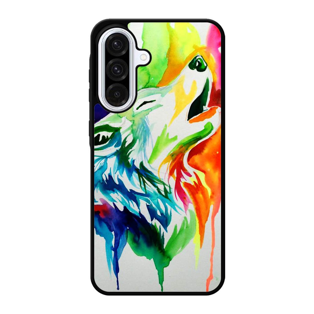 WALLPAPER Rainbow Watercolor Drop Samsung Galaxy A56 Case BC2768