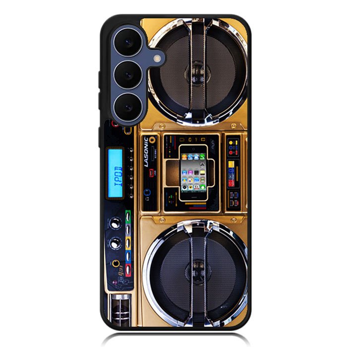 Boombox Ghetto Blaster Funny Samsung Galaxy S25 FE Case BC2766