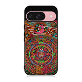 Aztec Calendar Wood Texture Case Google Pixel 9 BC2761