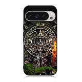 Aztec Calendar Texture WALLPAPER Case Google Pixel 9 Pro XL BC2760