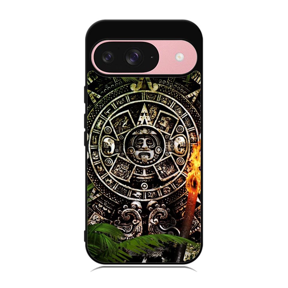 Aztec Calendar Texture WALLPAPER Case Google Pixel 9 BC2760