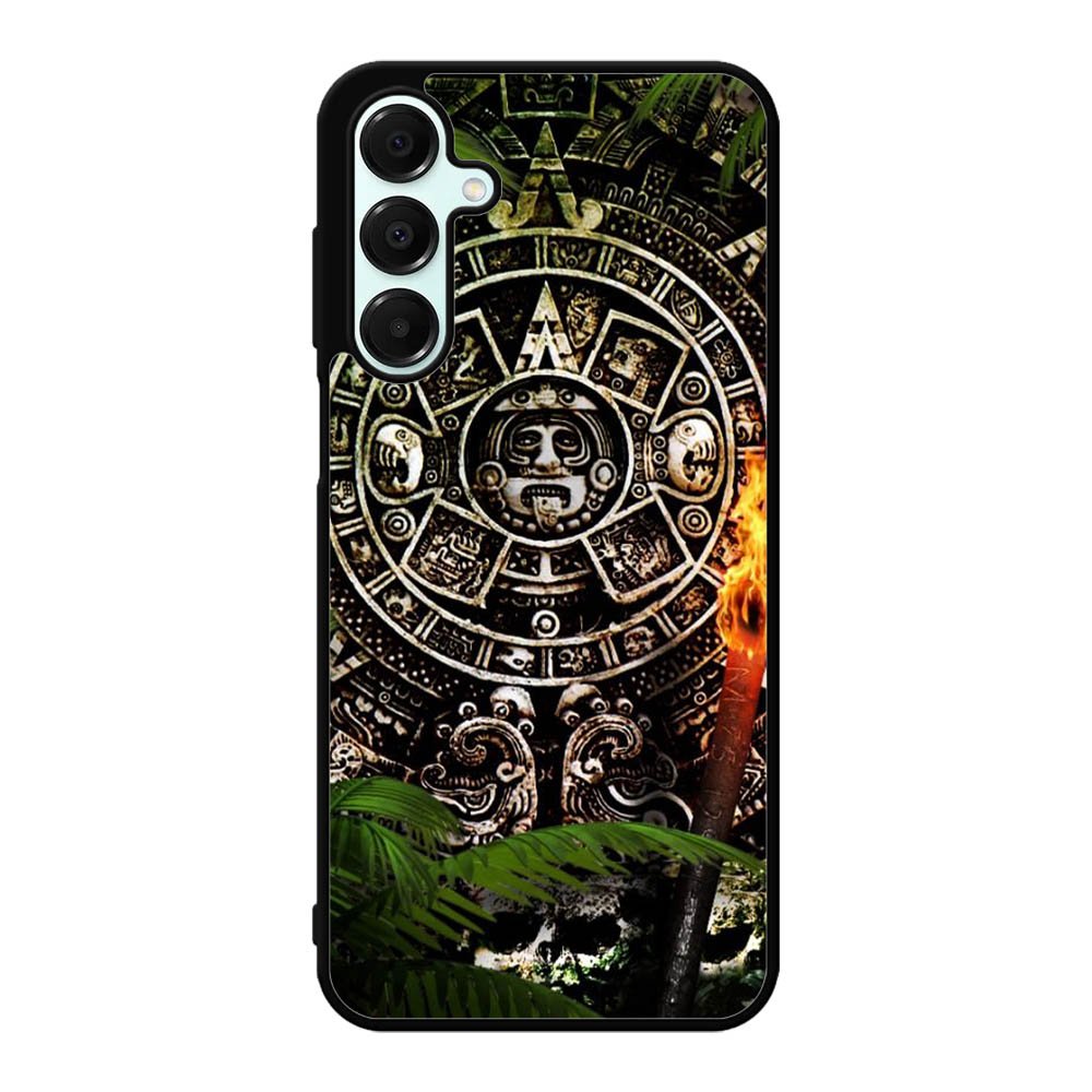 Aztec Calendar Texture WALLPAPER Samsung Galaxy A16 Case BC2760
