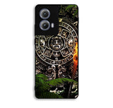 Aztec Calendar Texture WALLPAPER Motorola Moto Edge 2024 Case BC2760