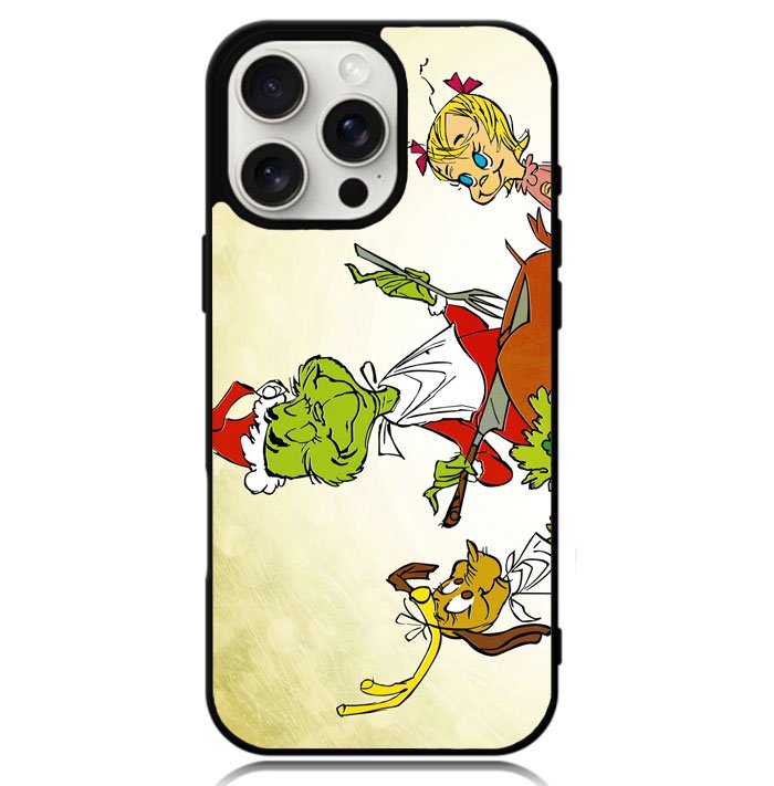 the grinch cartoon Case iPhone 16 Pro Max BC2748