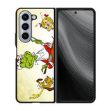 the grinch cartoon Case Samsung Galaxy z Fold 5 5G BC2748