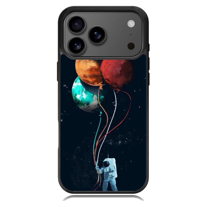 astronaut moon iPhone 17 Pro Max Case BC2745