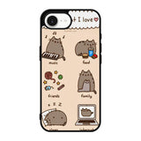 pusheen cat wallpaper iPhone 16e Case BC2744