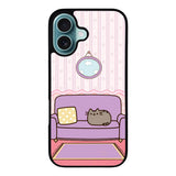 pusheen cat wallpaper Case iPhone 16 Plus BC2743