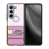 pusheen cat wallpaper Case Samsung Galaxy z Fold 5 5G BC2743