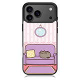 pusheen cat wallpaper iPhone 17 Pro Case BC2743