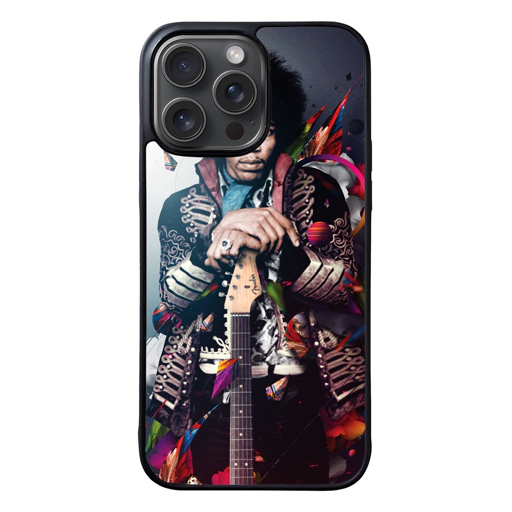 Jimi Hendrix Case iPhone 15 Pro BC2734
