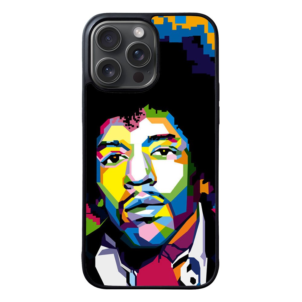 Jimi Hendrix Case iPhone 15 Pro Max BC2733
