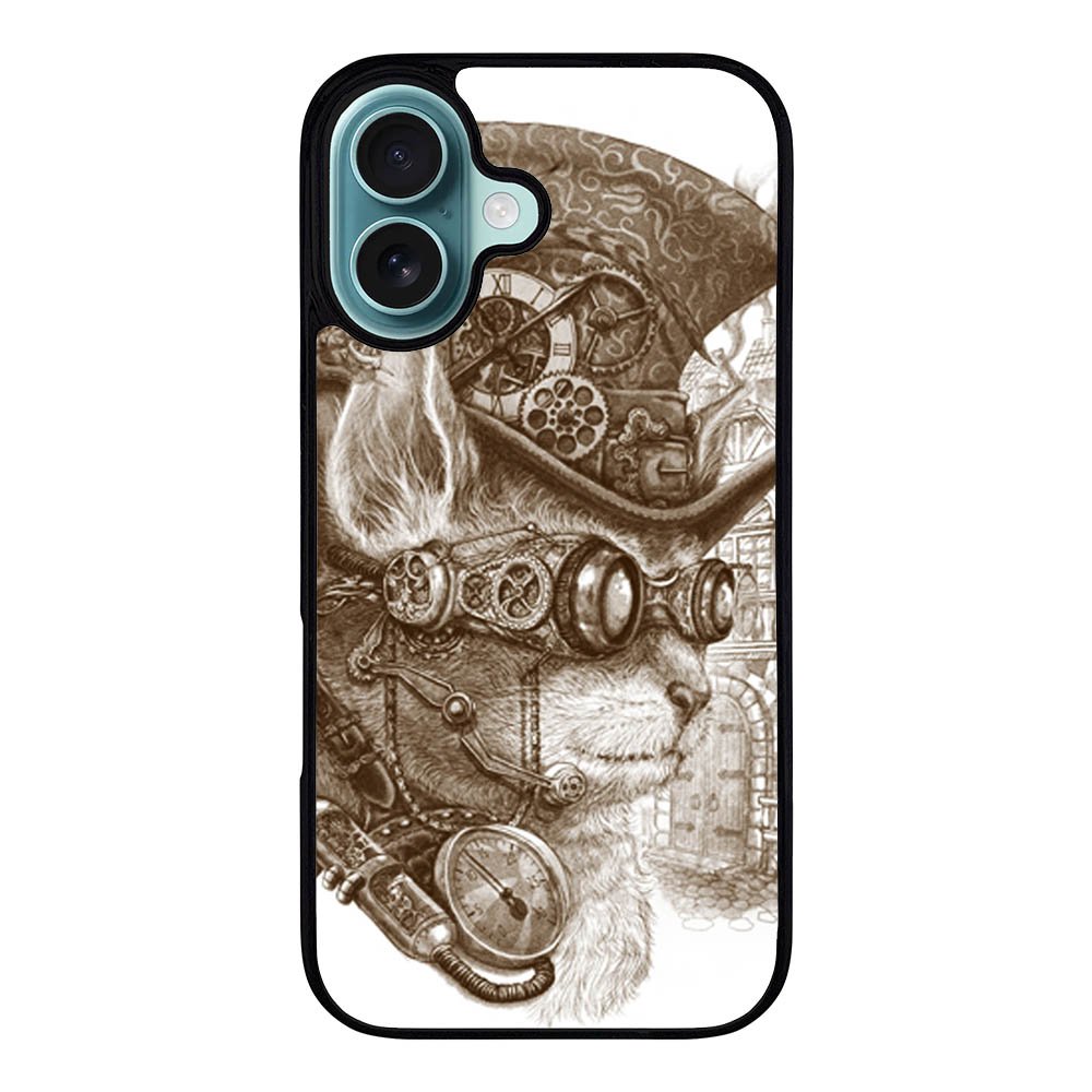 Steampunk cats Case iPhone 16 Plus BC2727