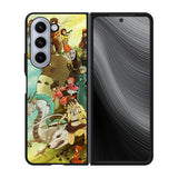 studio ghibli characters Case Samsung Galaxy z Fold 5 5G BC2724