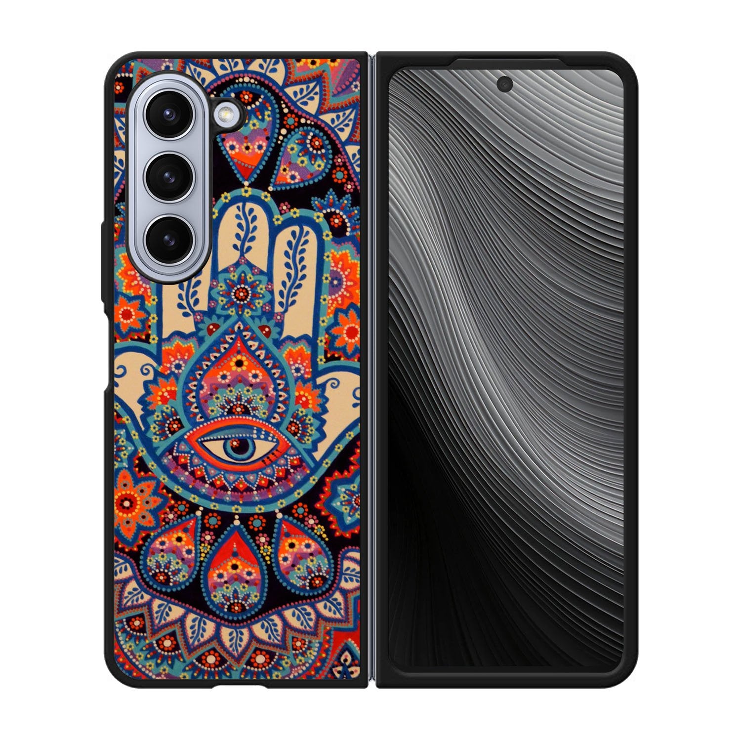 Evil Eye Hamsa Case Samsung Galaxy z Fold 5 5G BC2721