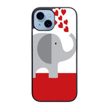happy elephant love Case iPhone 15 Plus BC2719
