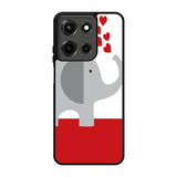 happy elephant love Motorola Moto G 5G 2025 Case BC2719