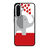 happy elephant love Samsung Galaxy A56 Case BC2719