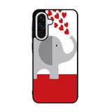 happy elephant love Samsung Galaxy A36 Case BC2719