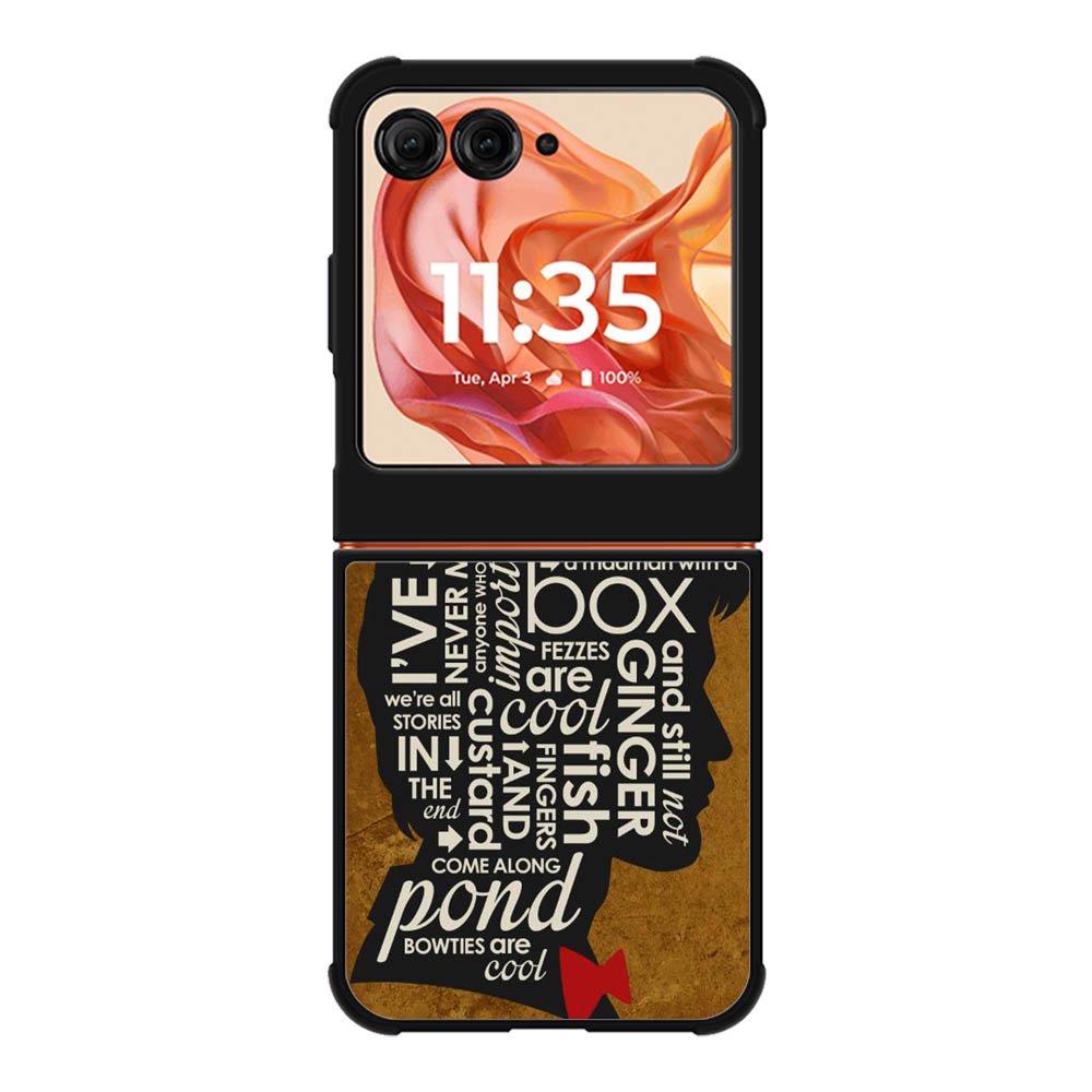 Doctor Who Quotes Motorola Moto Razr 2025/2024 , Moto Razr 60/50 Case BC2717