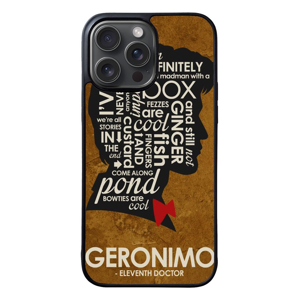 Doctor Who Quotes Case iPhone 15 Pro BC2717