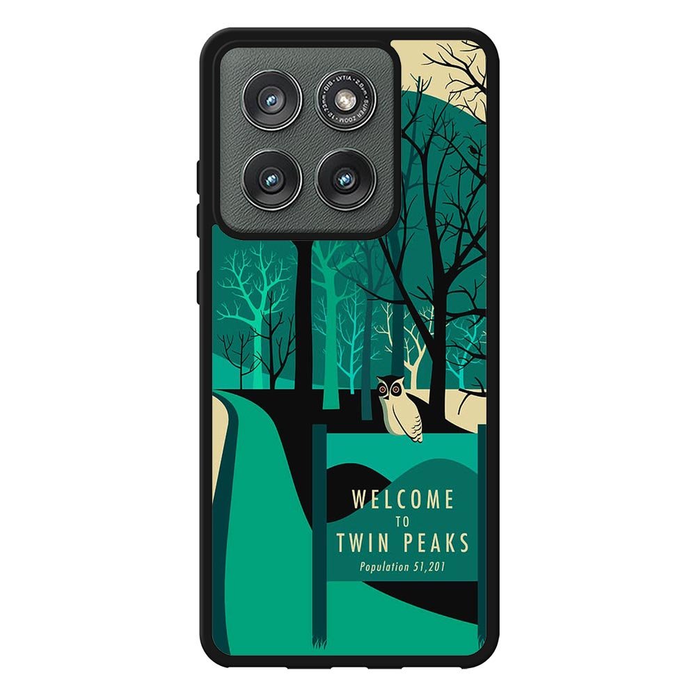 welcome to twin peaks wallpaper Case Motorola Moto Edge 2025 BC2711