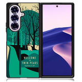 welcome to twin peaks wallpaper Samsung Galaxy Z Fold 7 5G Case BC2711