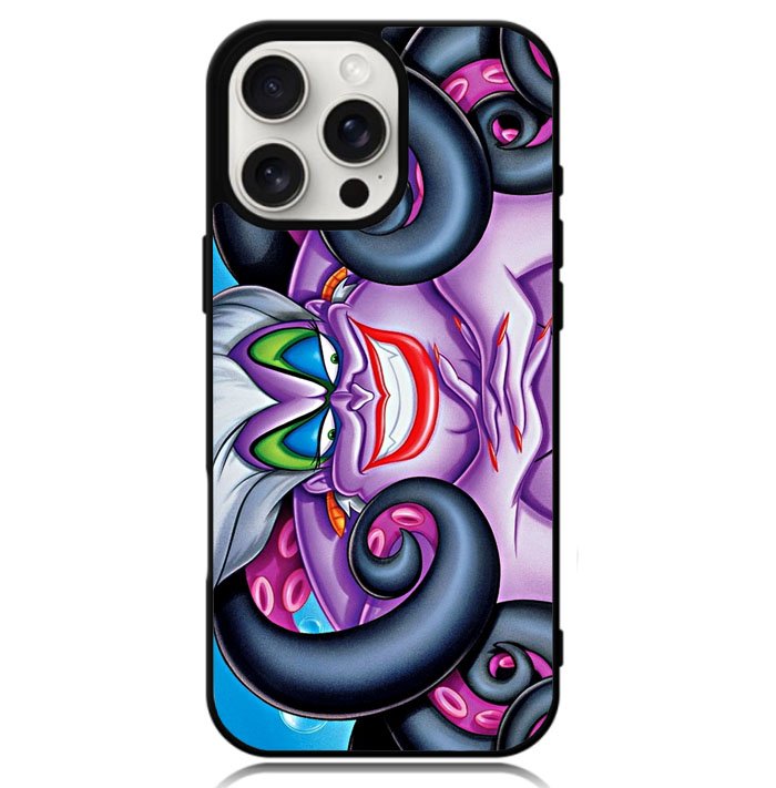 Ursula Octopus little mermaid Case iPhone 16 Pro Max BC2709