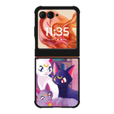 Luna Cat Sailor Moon Motorola Moto Razr 2025/2024 , Moto Razr 60/50 Case BC2706