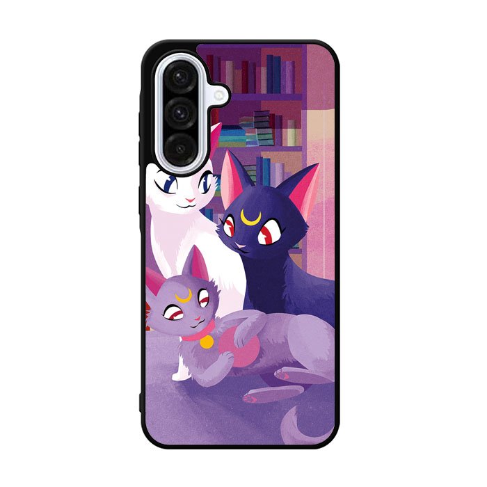 Luna Cat Sailor Moon Samsung Galaxy A36 Case BC2706