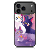 Luna Cat Sailor Moon iPhone 17 Pro Case BC2706