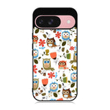 Cute Owl Pattern Case Google Pixel 9 BC2696