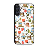 Cute Owl Pattern Samsung Galaxy A25 5G Case BC2696