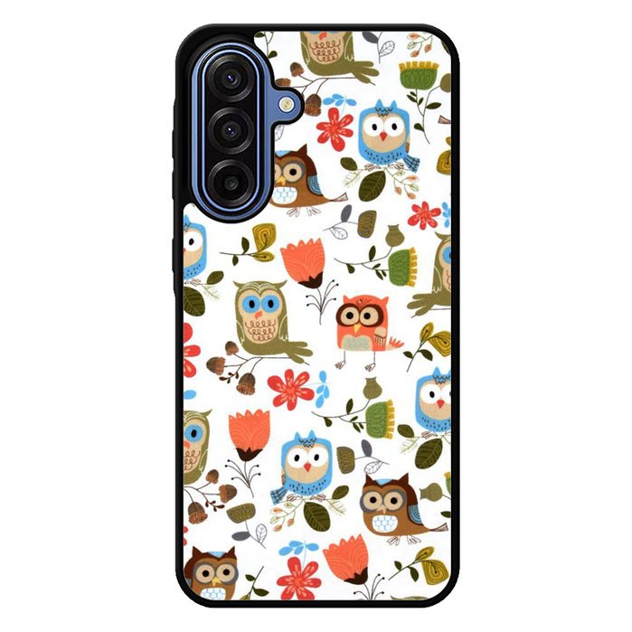Cute Owl Pattern Samsung Galaxy A17 5G Case BC2696