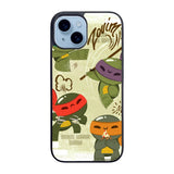 Cute Teenage Mutant Ninja Turtles Case iPhone 15 BC2694