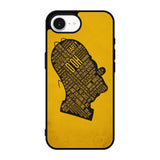 homer simpson face wallpaper iPhone 16e Case BC2693